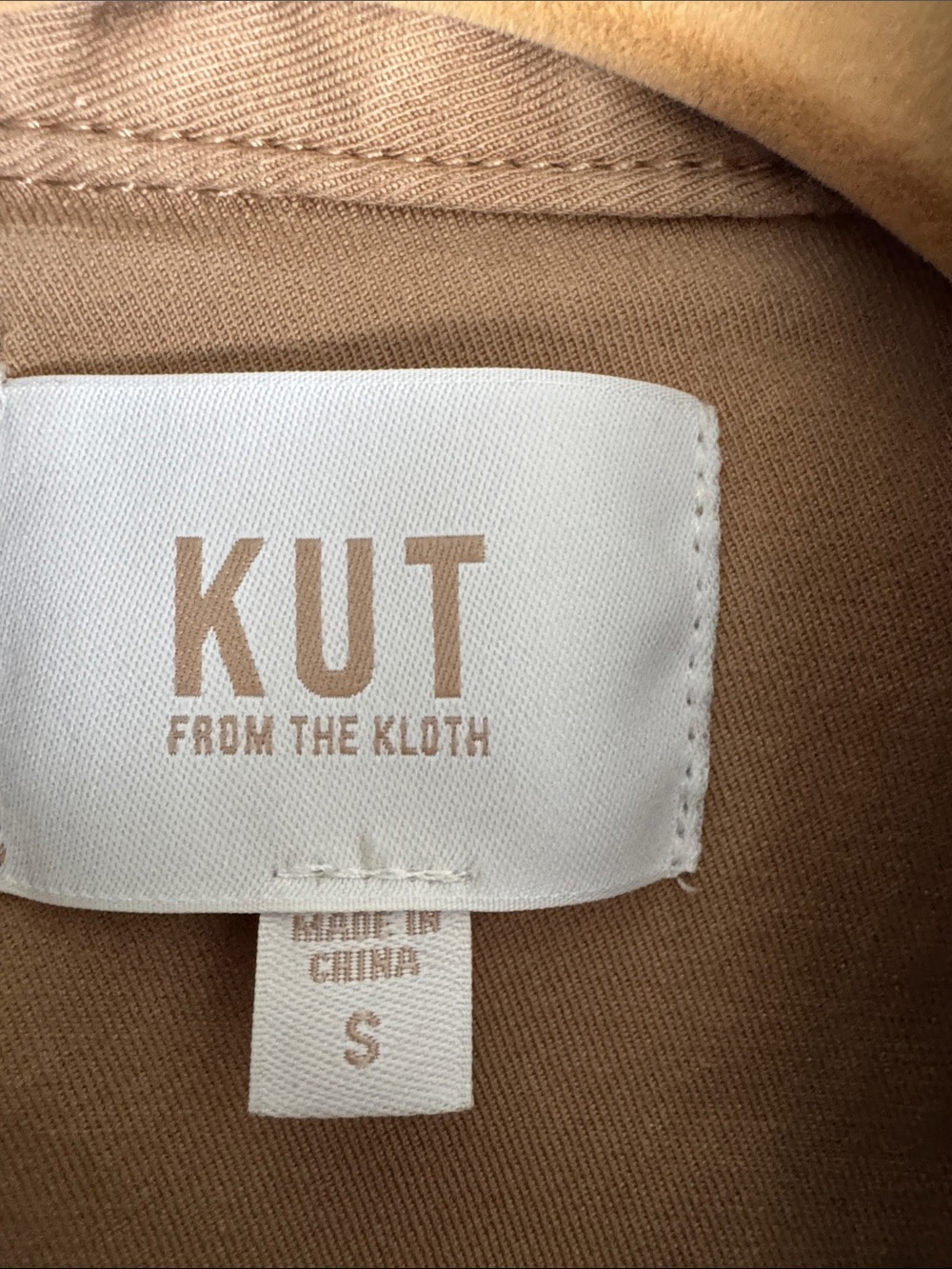 Kut from the Kloth Beige Jacket - Picture 3 of 5